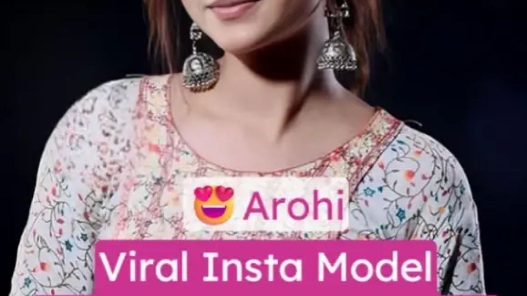 ⁣Insta Model Arohi aka Uttara Karar Nude Video Leaked