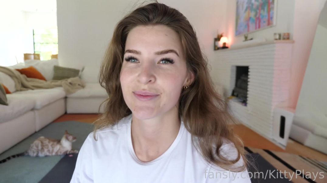 KittyPlays See Through Braless Thong Yoga Fansly Video Leaked