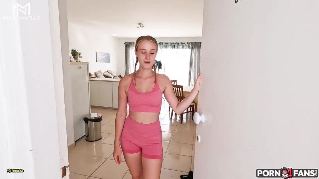 ⁣Mia Nouvelle Gets Fucked By Her Neighbour On The Kitchen Counter