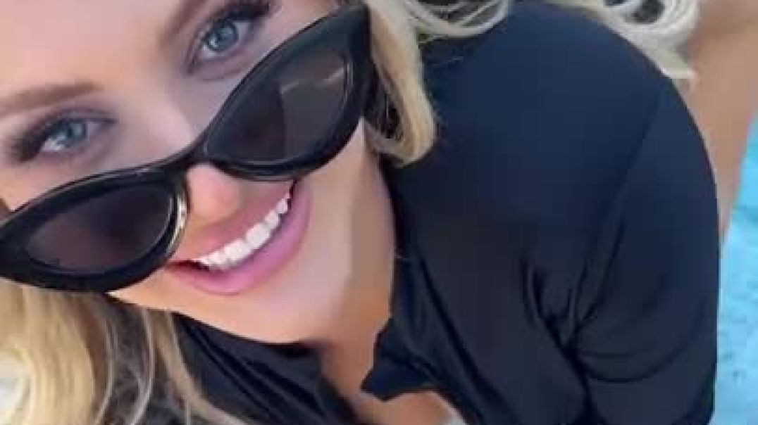 ⁣Kayley Gunner Poolside Blowjob Facial Video Leaked